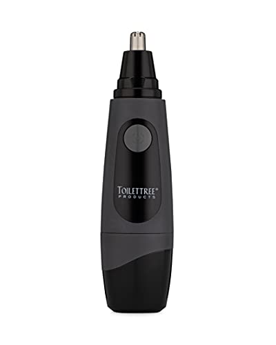ToiletTree Products Water Resistant Nose and Ear Hair Trimmer with LED Light