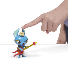 Load image into Gallery viewer, Rainbow Butterfly Unicorn Kitty Miguel with Guitar Figure Set
