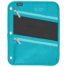 Load image into Gallery viewer, Five Star Zipper Pouch, 11&quot; x 9&quot;, Assorted Colors (50229)
