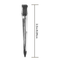 Load image into Gallery viewer, Diane Duck Bill Hair Clips, Silver, 24-pack
