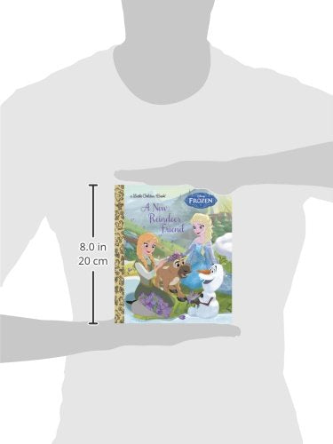 A New Reindeer Friend (Disney Frozen) (Little Golden Book) - Realmdrop Shop
