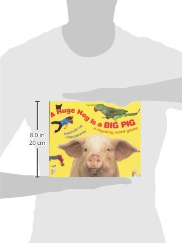 A Huge Hog Is a Big Pig: A Rhyming Word Game - Realmdrop Shop
