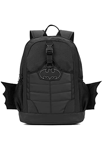 Fast Forward Black Batman Large Backpack Standard