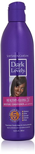 SoftSheen-Carson Dark and Lovely Healthy-Gloss 5 Moisture Conditioner with Satin Oil, 13.5 fl oz