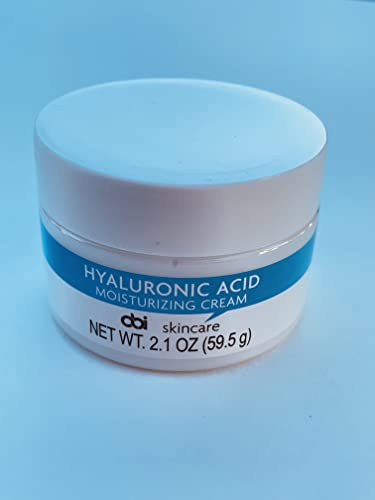 ABI Skincare hyaluronic acid moisturizing cream jar seen from a lower angle