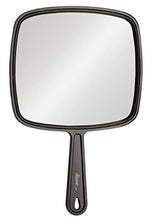 Load image into Gallery viewer, Diane TV Mirror – Handheld Vanity Mirror with Hanging Hole in Handle – Medium Size (7” x 10.5”) for Travel, Bathroom, Desk, Makeup, Beauty, Grooming, Shaving, D1211&#39;
