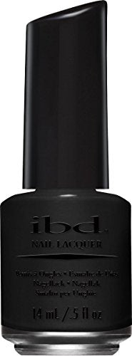 IBD Nail Lacquer, Black Lava, 0.5 Fluid Ounce