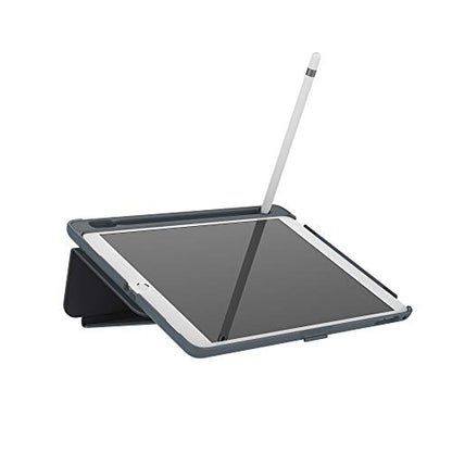 Speck Products StyleFolio Pencil Case and Stand for 9.7-inch iPad Pro, 77643-6387, Stormy Grey/Slate Grey