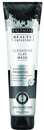 Freeman Beauty Infusion Mask Cleansing Clay 4 Ounce (Probiotic) (118ml)
