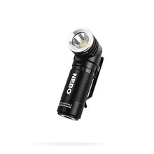 Load image into Gallery viewer, NEBO SWYVEL 1000-Lumen Rechargeable Flashlight: Compact Rechargeable EDC lighthas a90 Degree Rotating Swivel Head; 5 Light Modes; Smart Power Control - 6907 , Black
