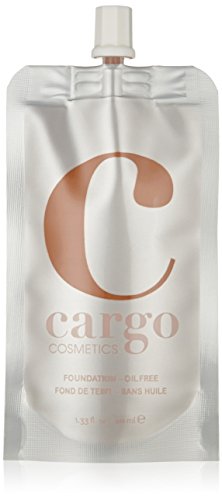 Cargo Cosmetics - Oil-free Longwear Foundation, Medium to Full Natural Coverage Liquid Foundation, F-60