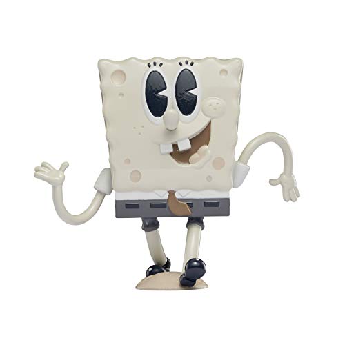 Alpha Group Spongebob Squarepants, Spongepop Culturepants, 4.5” Collectible Vinyl Figure, Old-Timey