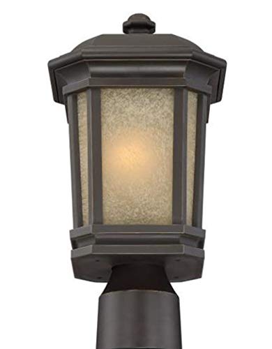 Quoizel LWS3076D Corrigan Outdoor Post Lantern, Bronze