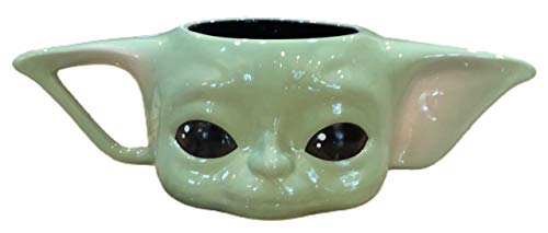 Star Wars The Mandalorian - Baby Yoda The Child - Figural Ceramic Coffee Mug