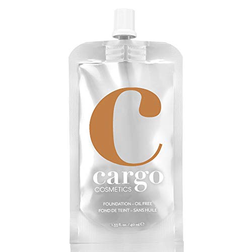 Cargo Cosmetics - Oil-free Longwear Foundation, Medium to Full Natural Coverage Liquid Foundation, 1.33 Fl Oz (Pack of 1)