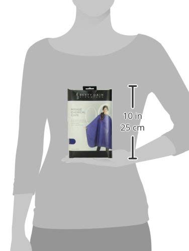 Mirage Chemical Cape package held against an outline, 10 inches tall