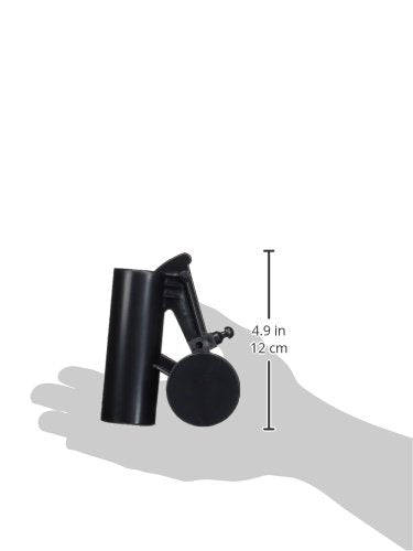 Actuating unit held in an outlined hand, 4.9 inches tall