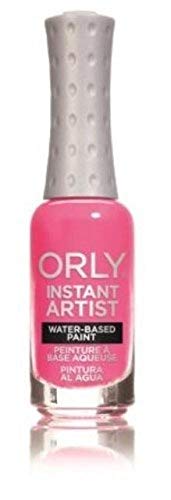 Orly Instant Artist Lacquer Based Nail Lacquer, Hot Pink, 0.3 Fluid Ounce