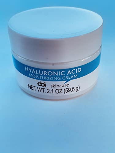 White jar of ABI Skincare Hyaluronic Acid Moisturizing Cream, 2.1 oz