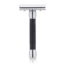 Load image into Gallery viewer, MERKUR Black Handled MK-30C Double Edge Safety Razor
