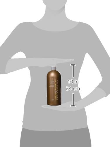 Liquid Keratin Professional Keratin Infusing Healthy Hair De-Frizz Shampoo, 33 Fluid Ounce