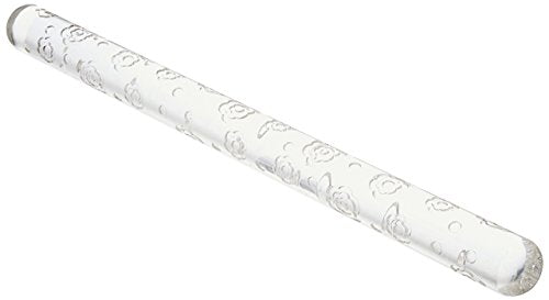 Cake Boss Decorating Tools Fondant Rolling Pin, 13-Inch, Clear