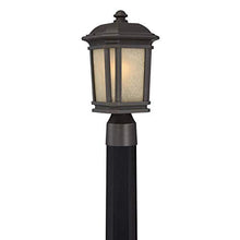 Load image into Gallery viewer, Quoizel LWS3076D Corrigan Outdoor Post Lantern, Bronze
