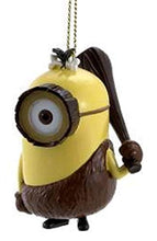 Load image into Gallery viewer, Kurt Adler Despicable Me Crominion Caveman with Club Minion Christmas Ornament
