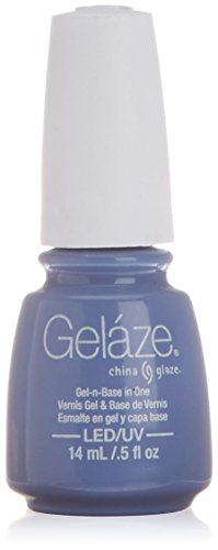 Gelaze Gel-N-Base Polish, Secret Peri-Wink-Le, 0.5 Fluid Ounce