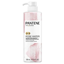 Load image into Gallery viewer, Pantene, Shampoo, Sulfate, Paraben and Dye Free, Pro-V Blends, Soothing Rose Water, 17.9 fl oz
