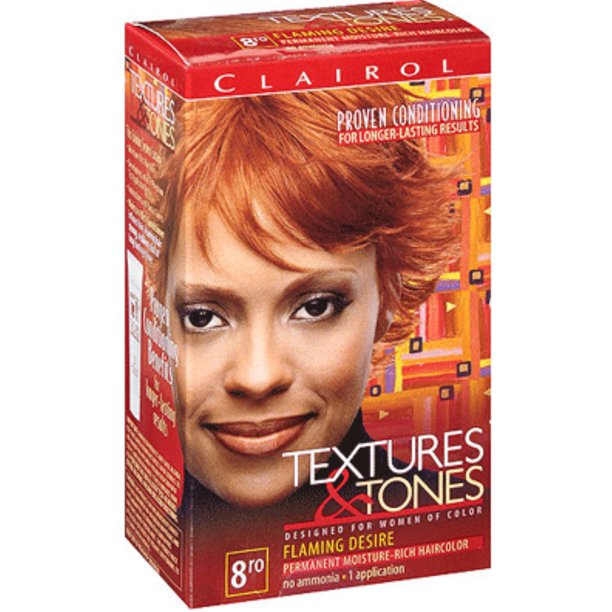 Clairol Professional Textures & Tones Hair Color 8ro Flaming Desire, 1 oz.