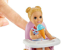 Load image into Gallery viewer, Barbie Skipper Babysitters Inc. Feeding Playset with Babysitting Skipper Doll
