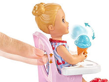 Load image into Gallery viewer, Barbie Skipper Babysitters Inc. Feeding Playset with Babysitting Skipper Doll
