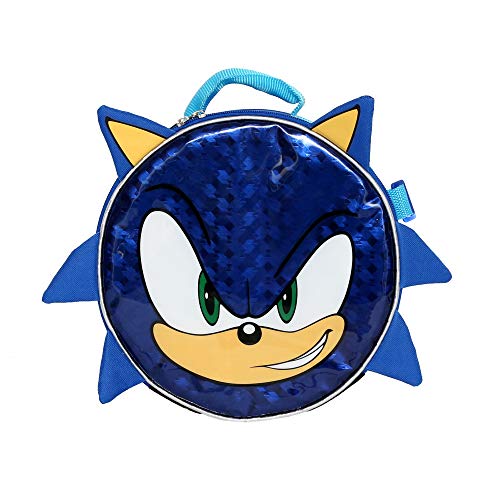 Boys 4PC Sonic the Hedgehog Licensed Backpack and Lunch Set - Realmdrop Shop
