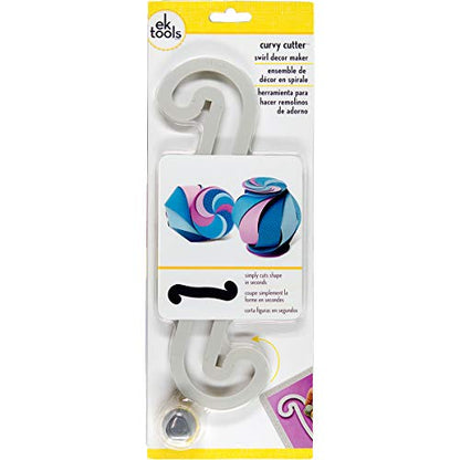 EK Tools Curvy Cutter Swirl Decor Maker