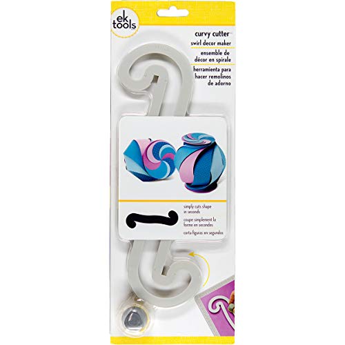 EK Tools Curvy Cutter Swirl Decor Maker