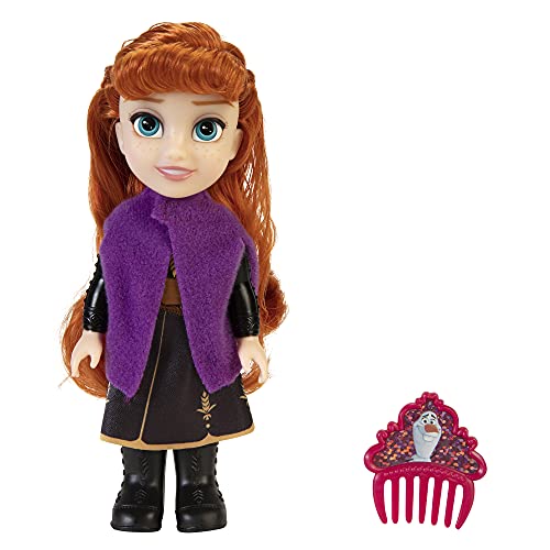 Disney Frozen Anna Doll 6-Inch Petite Play Dolls with Comb