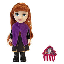 Load image into Gallery viewer, Disney Frozen Anna Doll 6-Inch Petite Play Dolls with Comb
