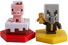 Load image into Gallery viewer, MINECRAFT Earth BOOST MINI FIGURES 2-PACK NFC-Chip Toys, Earth Augmented Reality Mobile Game, Based on Minecraft Video Game, Great for Playing, Trading, and Collecting, Adventure Toy
