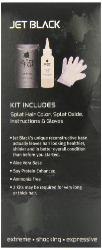 Box side panel: kit includes hair color, oxide, instructions and gloves