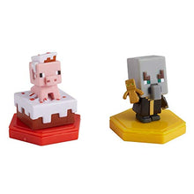 Load image into Gallery viewer, MINECRAFT Earth BOOST MINI FIGURES 2-PACK NFC-Chip Toys, Earth Augmented Reality Mobile Game, Based on Minecraft Video Game, Great for Playing, Trading, and Collecting, Adventure Toy
