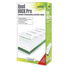 Load image into Gallery viewer, dreamGEAR Xbox 360 Quad Dock Pro (white)
