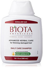 Load image into Gallery viewer, B&#39;IOTA Botanicals Herbal Care Experts Daily Care Shampoo For Normal/Dry Thinning Hair, 10.1 OZ
