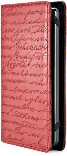 Verso Artist Series Case Cover for Kindle Fire, Cities, Red (does not fit Kindle Fire HD)