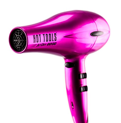 Hot Tools Professional Jet Dry 2200 Hair Dryer, Pink Titanium