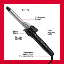Load image into Gallery viewer, Revlon Perfect Heat Triple Ceramic Curling Iron | For Silky Smooth Tight Curls (3/4 in)
