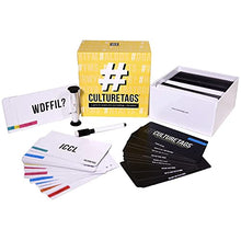 Load image into Gallery viewer, CultureTags - A Game for People Who Love Hashtags + The Culture | Party Game Set for Family Fun or Virtual Play | Age 13 Years and Up
