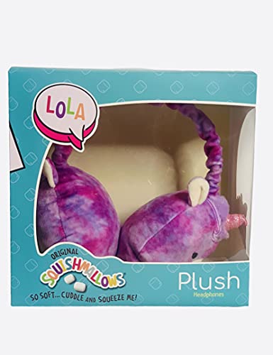 KellyToy Squishmallows Plush Headphones Cam, Winston, Hans, Lola for Adults, Children, Toddlers - Realmdrop Shop