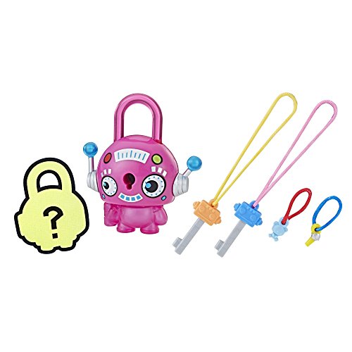 Hasbro Lock Stars Pink Round Robot