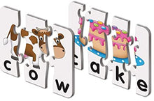 Load image into Gallery viewer, Clever Kids Spelling Match &amp; Learn 20 Puzzle Self Correcting Puzzle Game
